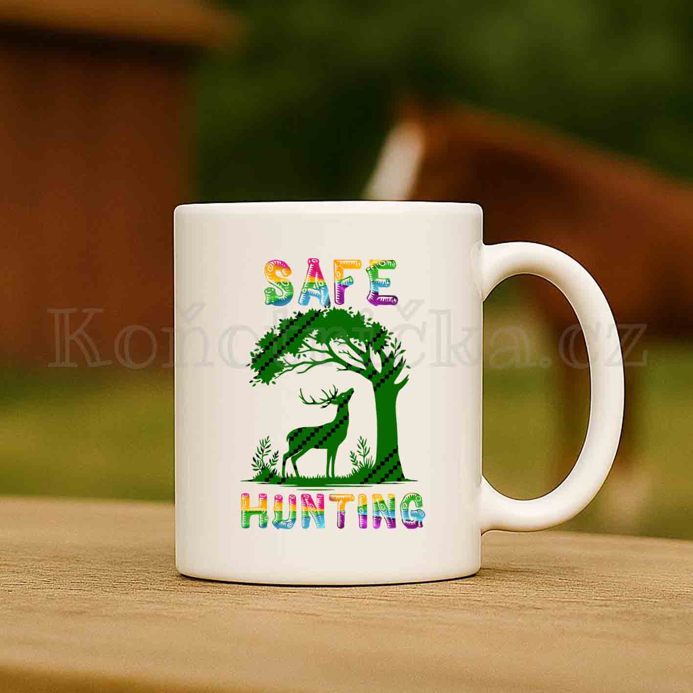SAFE HUNTING hrníček