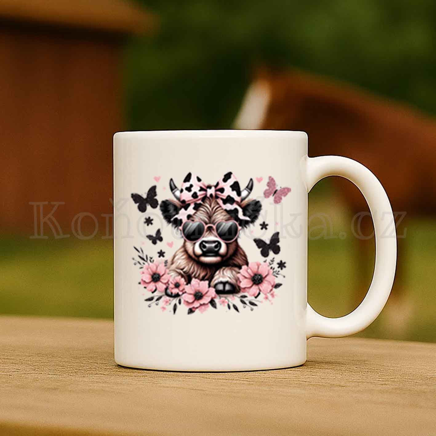 Keramický hrneček 330ml  GALAXY COW