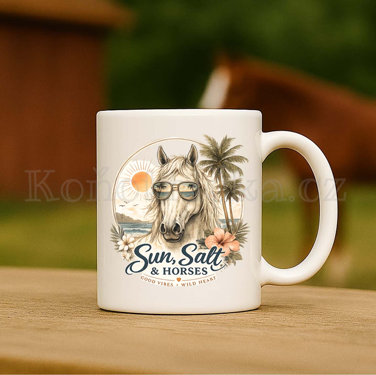 Keramický hrneček 330ml SUMMER VIBE